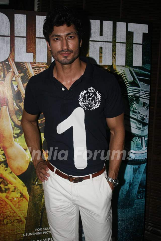 Vidyut Jamwal at Success party of 'Force' movie