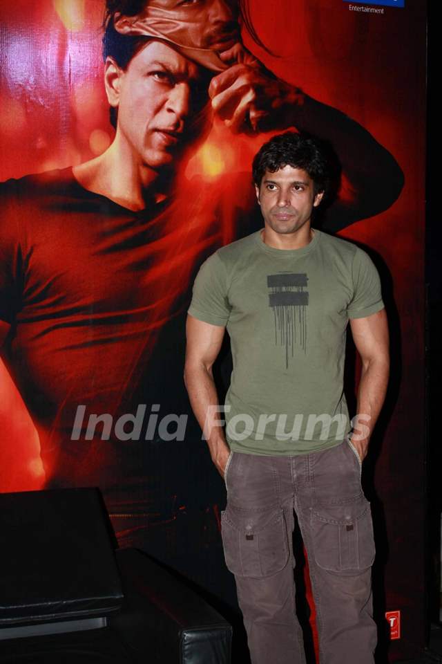 Farhan Akhtar at Press Conference of first look launch of Don 2