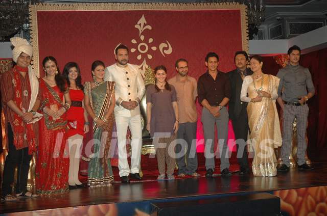 Cast and Crew at launch of new show on Sony 'Dekha Ek Khwaab' at Taj