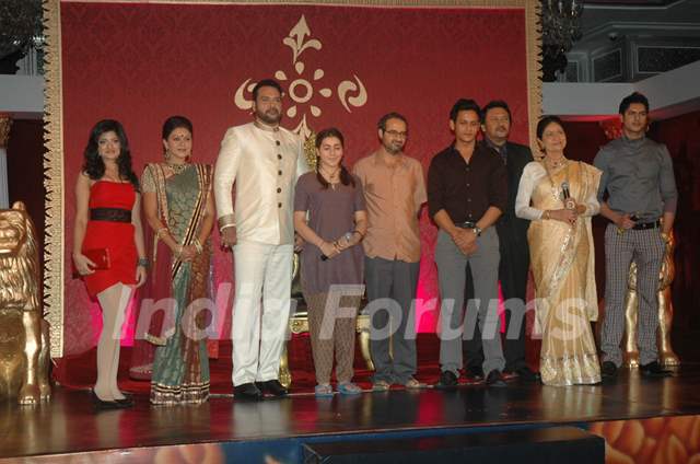 Cast and Crew at launch of new show on Sony 'Dekha Ek Khwaab' at Taj