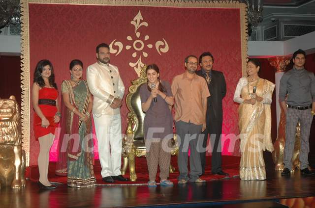 Cast and Crew at launch of new show on Sony 'Dekha Ek Khwaab' at Taj