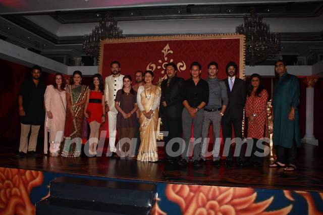 Cast and Crew at launch of new show on Sony 'Dekha Ek Khwaab' at Taj