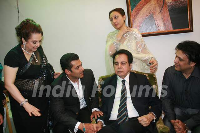 Salman Khan, Govinda, Saira Banu grace Dilip Kumar's 89th Birthday Party