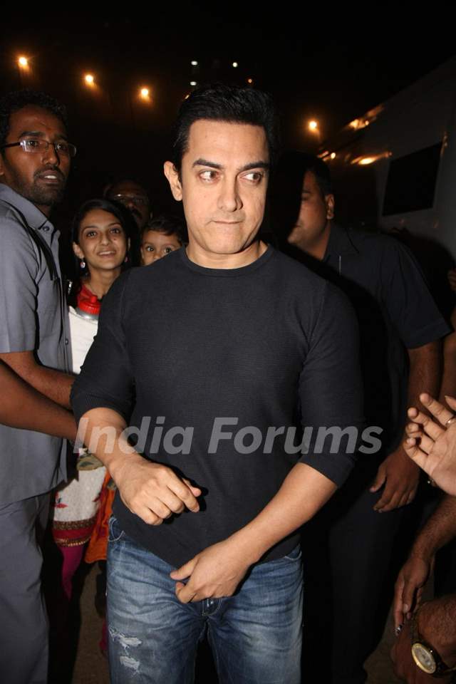 Aamir Khan at Police event Umang-2012