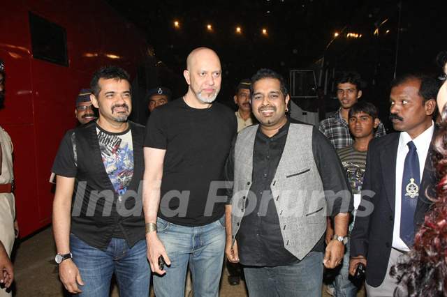 Shankar-Ehsaan-Loy at Police event Umang-2012