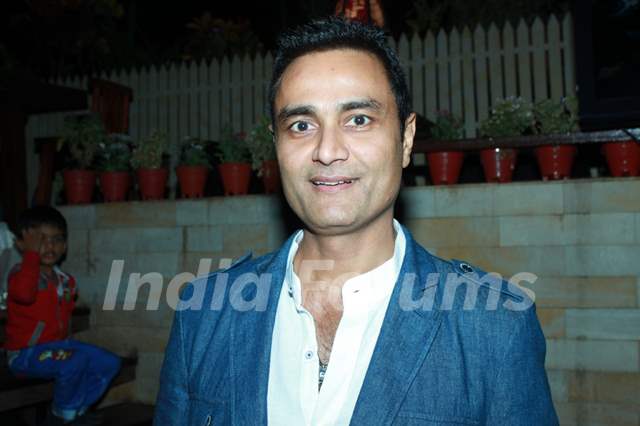 Sumeet Mittal at 100th episode success party of tvshow 'Diya Aur Baati Hum' at hometown cafe in Juhu