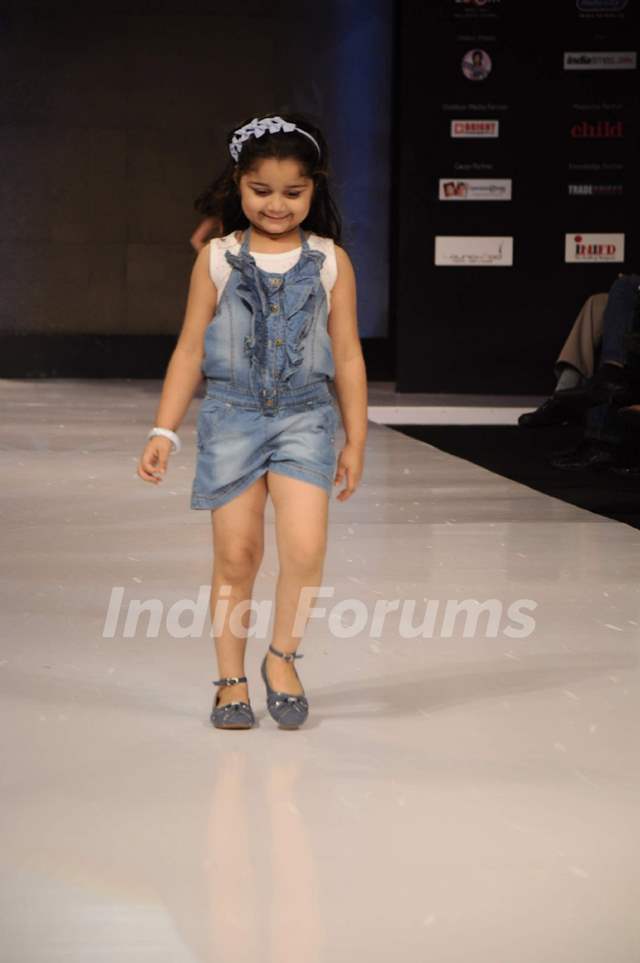 Allen Solly Junior walks the ramp at Junior's Fashion Week