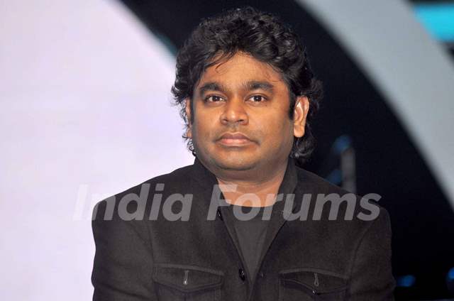 A.R. Rahman at a press conference