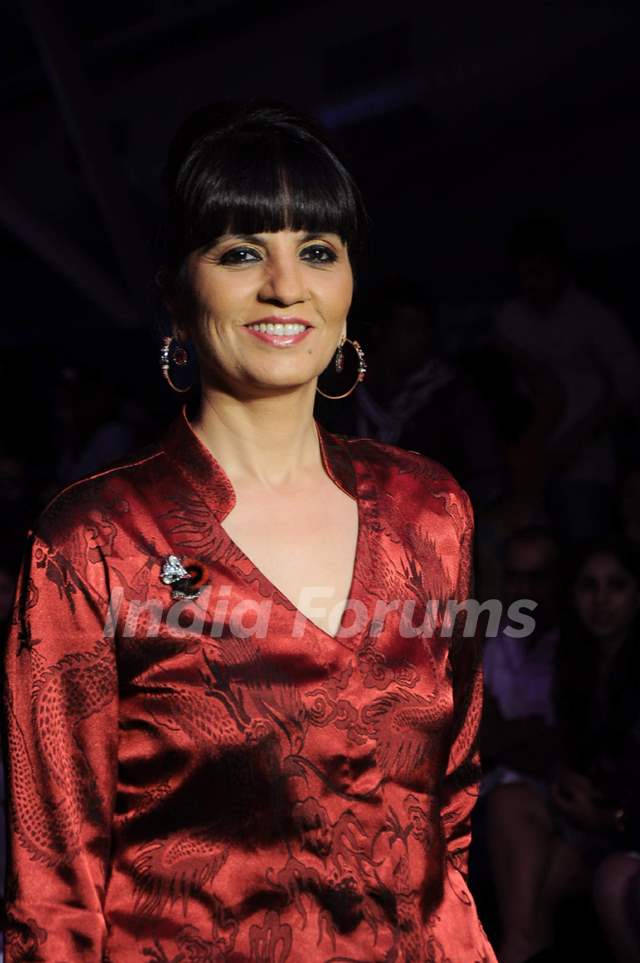 Neeta Lulla for Nishka Lulla show on India Kids Fashion Week 2012 Day 3 at Hotel Lalit Intercontinen