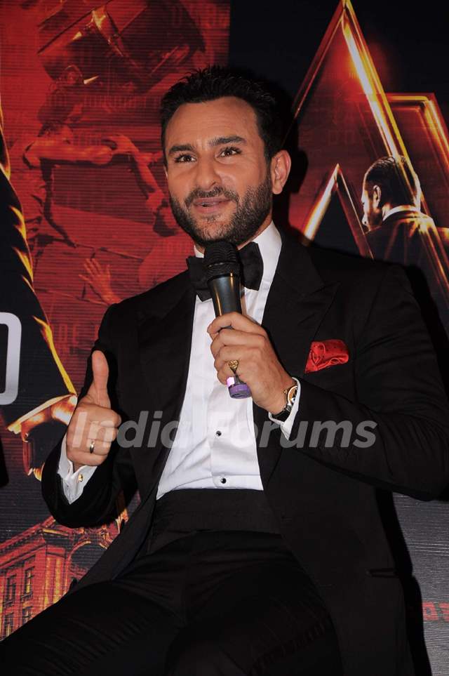 Saif Ali Khan at the 'Agent Vinod' Press Conference