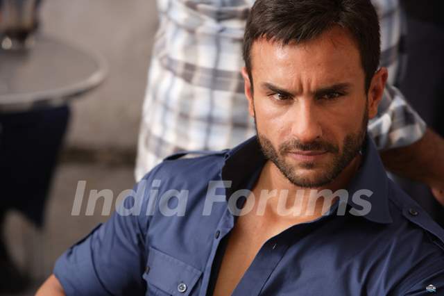 Saif Ali Khan in the movie Agent Vinod