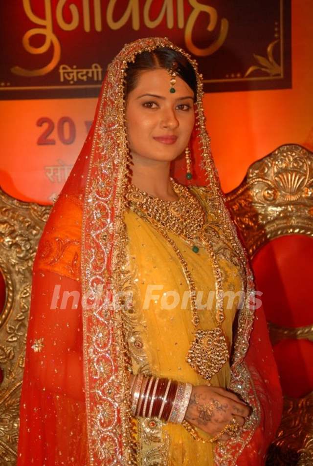 Kratika Sengar at ZEE TV Punar Vivah serial launch at Westin Hotel