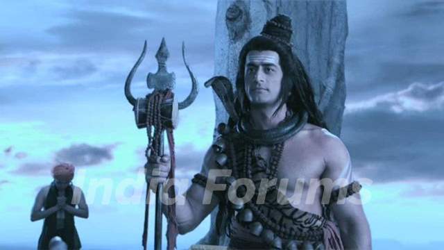 Mohit Raina still from the show Devon Ke Dev. Mahadev