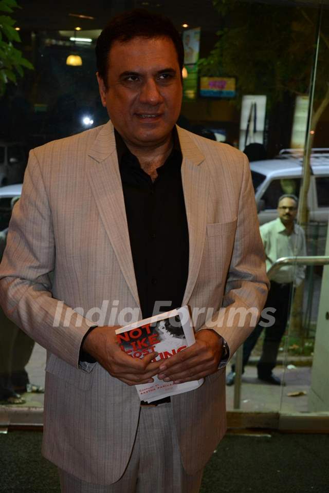 Boman Irani at Book launch Not Like Most Young Girls in Mumbai