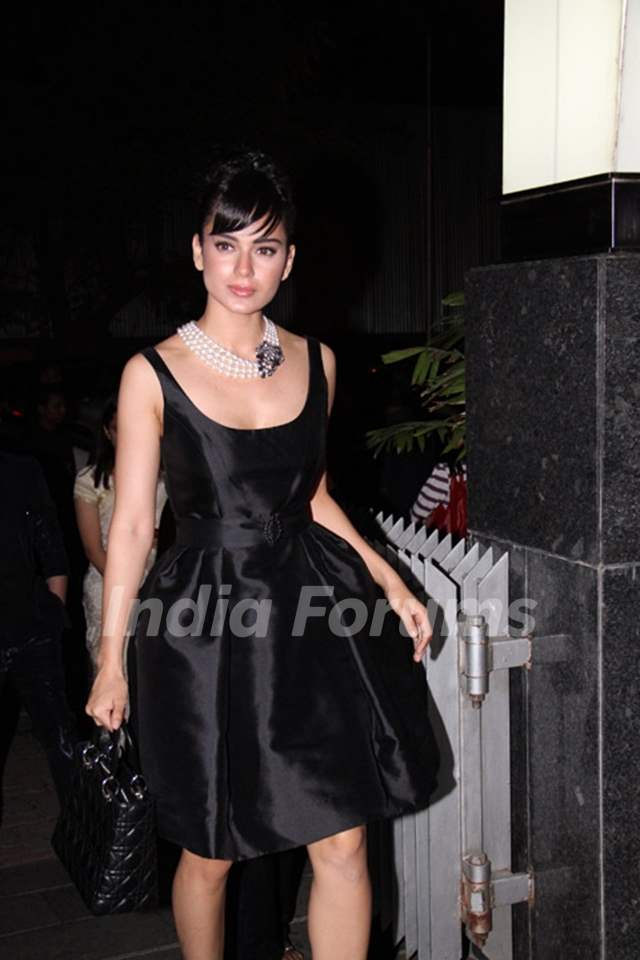 Kangna Ranaut at Diane Von Furstenberg Kitsch Vogue Party