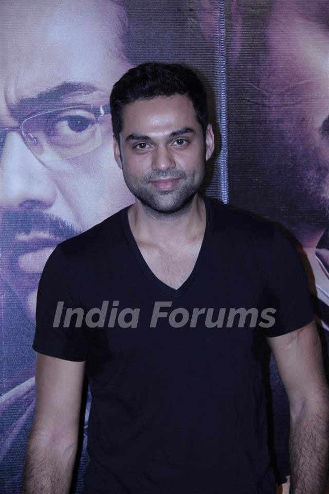 Abhay Deol at First look launch of 'Shanghai'