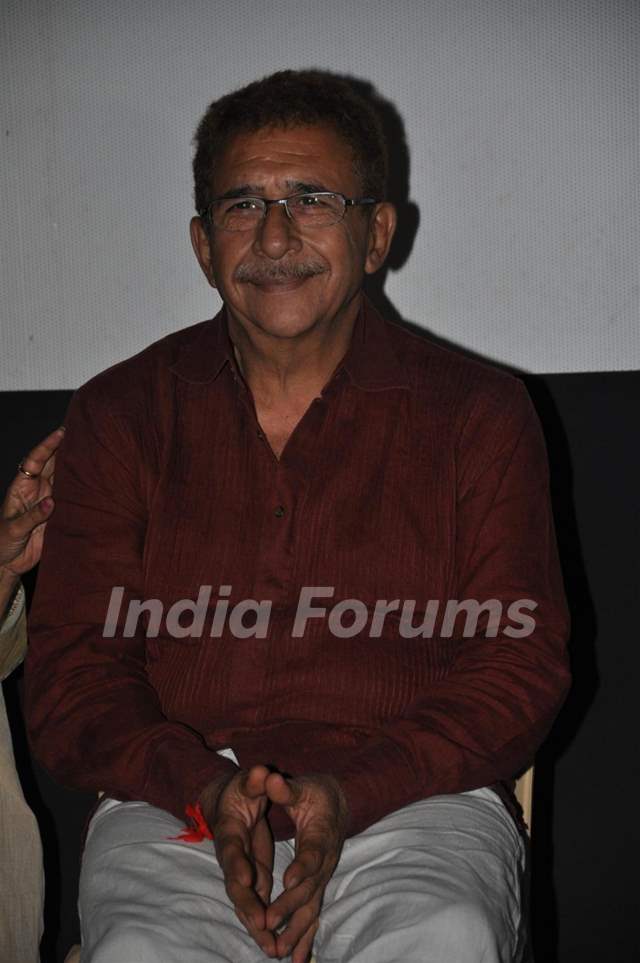 Naseeruddin Shah at 'The Rat Race' screening