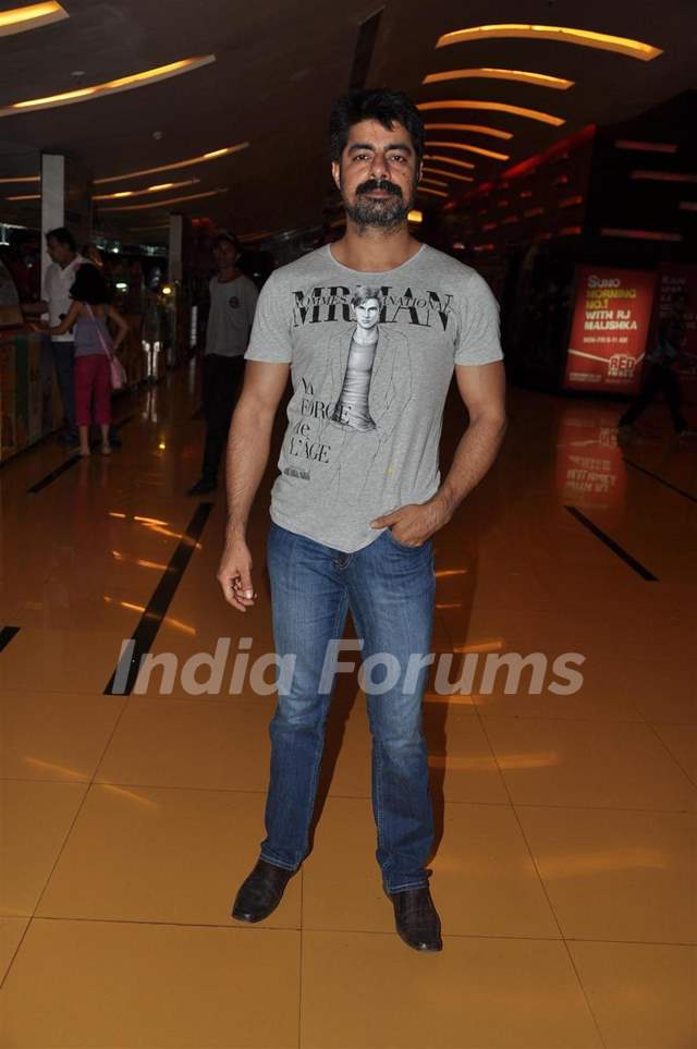 Sushant Singh at Premiere of Kannad film 'Parie' at Cinemax