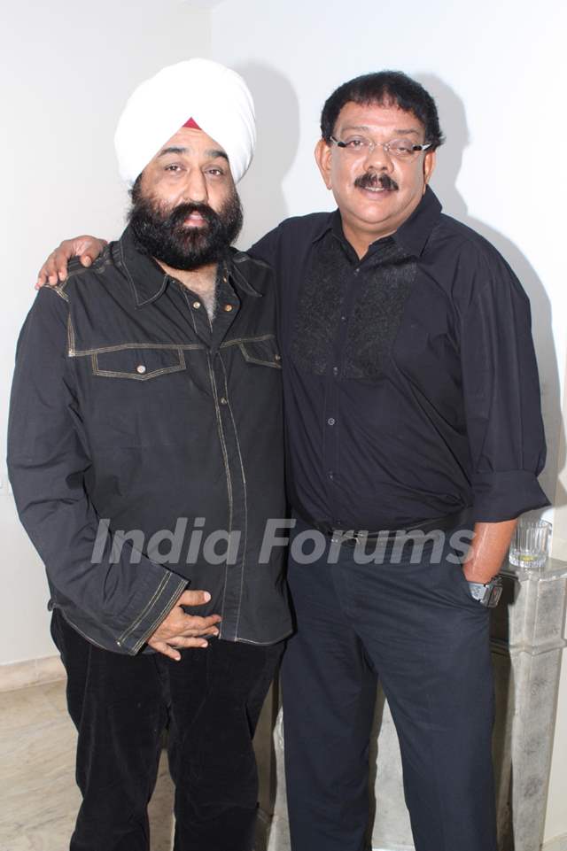 Bonny Duggal and Priyadarshan at Bonny Duggal's party to honour Director Priyadarshan