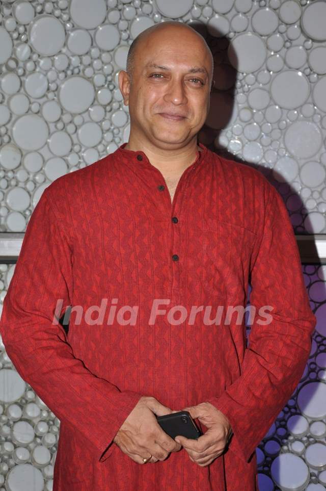 Yatin Karyekar at Film Rakhtbeej music launch at Cinemax in Mumbai on Monday