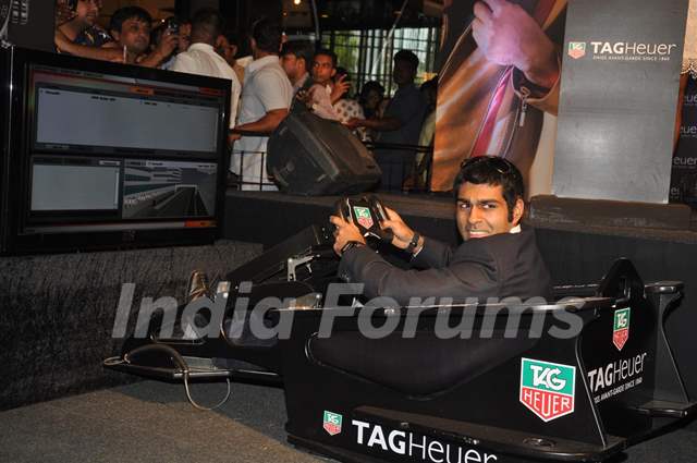 Karun Chandhok at Tag Heuer watch launch Photo