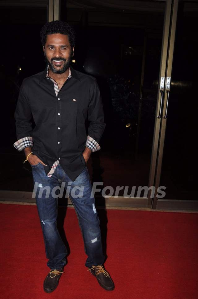 Prabhu Deva at Rowdy Rathore Success Party