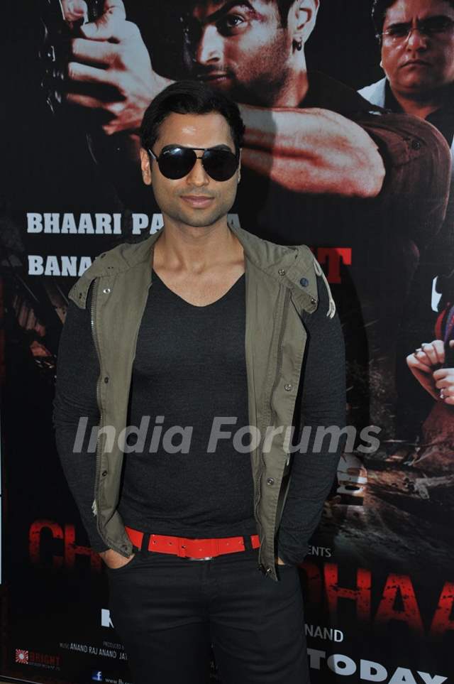 Abhishek Anand at Premiere of film Chakradhaar