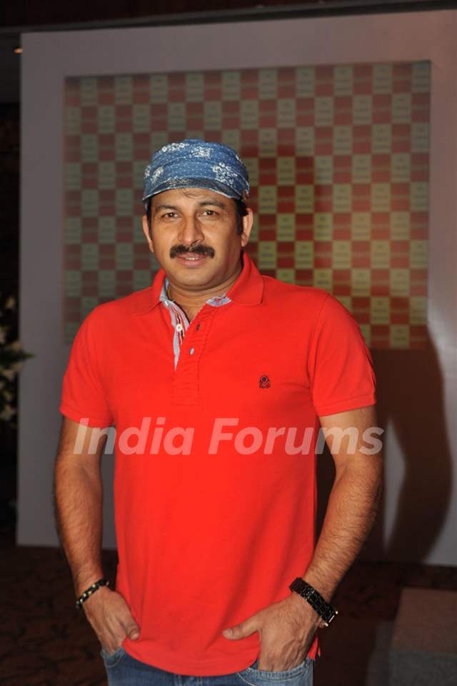 Manoj Tiwari at Launch of T P Aggarwal's trade magazine 'Blockbuster'