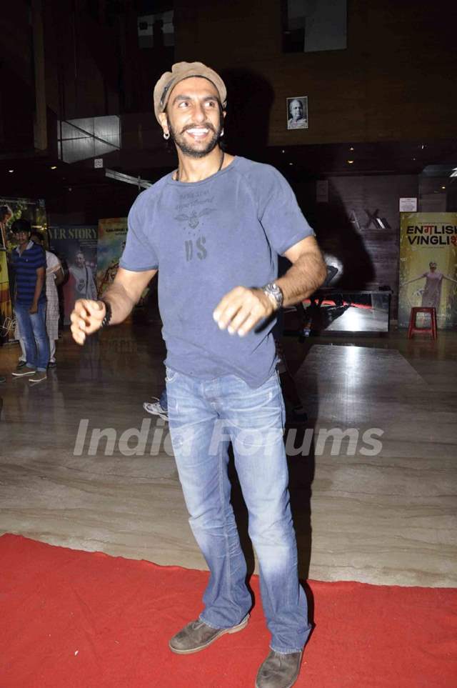 Ranveer Singh at 'Shirin Farhad Ki Toh Nikal Padi' special screening