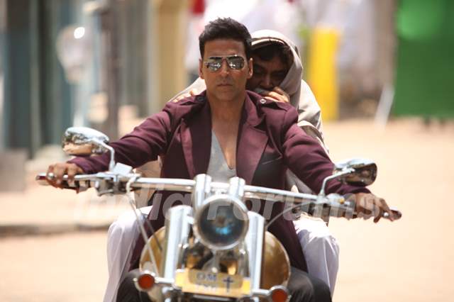 Akshay Kumar and Paresh Rawal in OMG! Oh My God