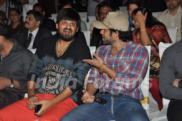 Tusshar Kapoor and Sajid Wajid present at Sarosh Sami live in concert