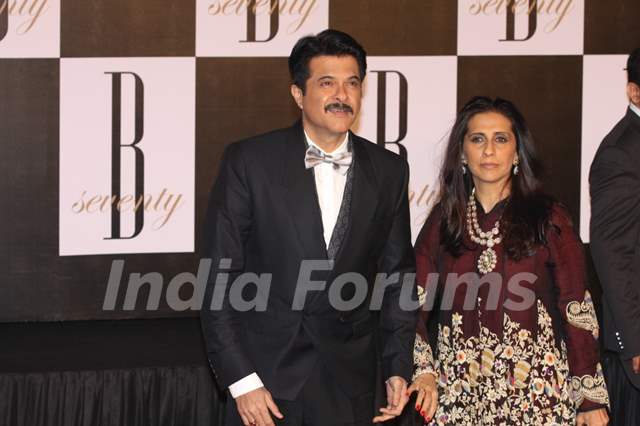 Anil Kapoor with wife Sunita at Amitabh Bachchan's 70th Birthday Party