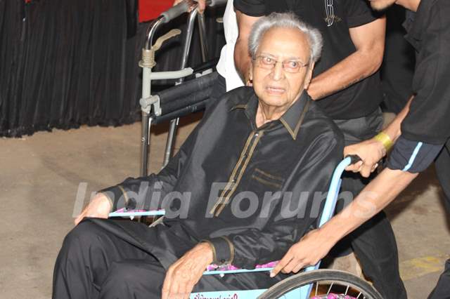 Pran at Amitabh Bachchan's 70th Birthday Party at Reliance Media Works in Filmcity