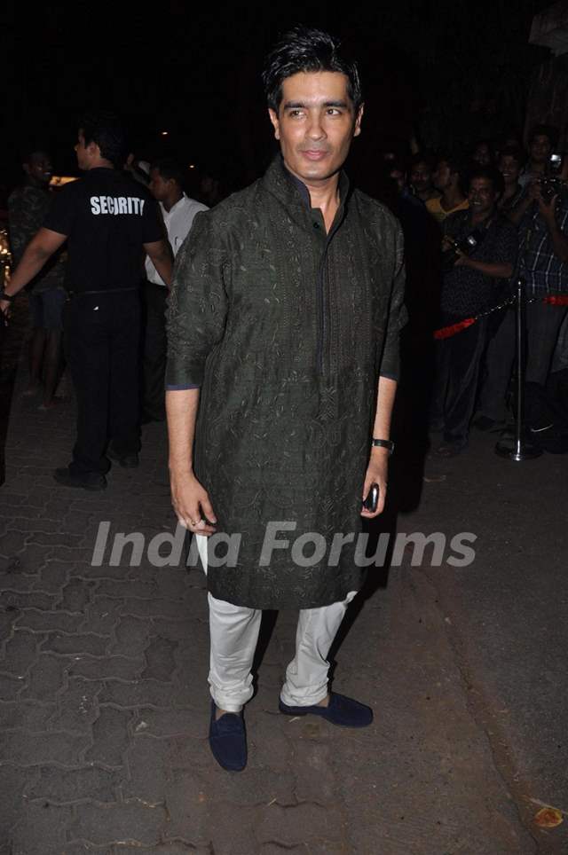 Manish Malhotra at Saif Ali Khan and Kareena Kapoor Sangeet Party