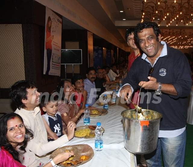 Anurag Basu attended Maha Ashtami at North Bombay Sarbojanin Durga Puja