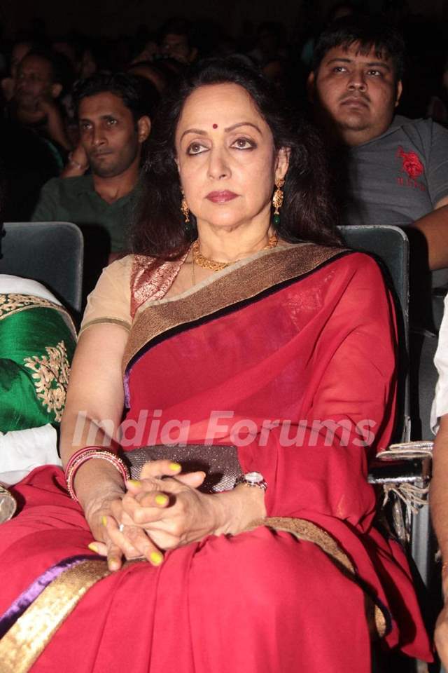 Hema Malini at felicitation of lyricist Ravindra Jain Ravindra Jain Sangeet Samman Award