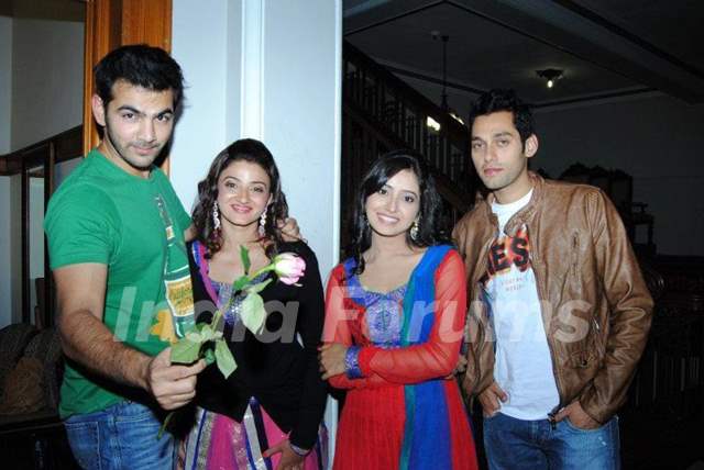 Sumit ,Asha, Karan and Suhashi