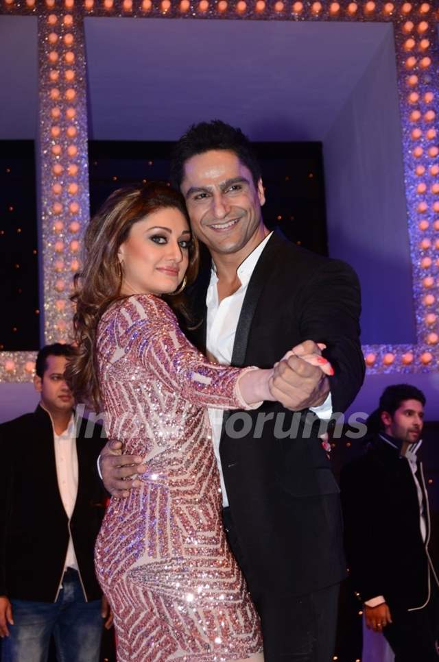 Shefali Jariwala and Parag Tyagi at Nach Baliye 5