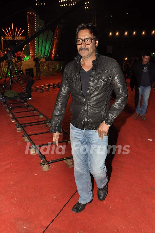 Ajay Devgan at Police Show Umang 2013