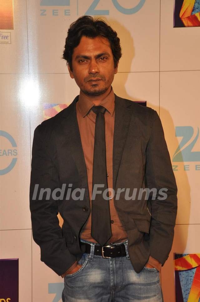 Nawazuddin Siddiqui at Zee Cine Awards 2013