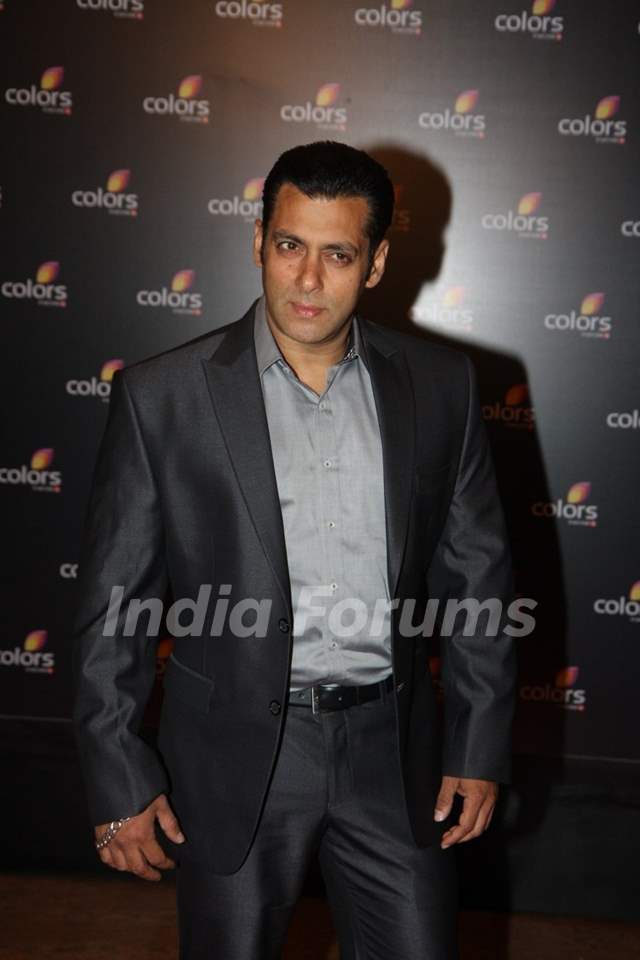 Salman Khan at the 4th anniversary party of COLORS Channel