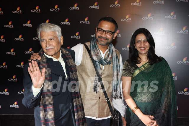 Ramesh Deo, Abhinay Deo at the 4th anniversary party of COLORS Channel