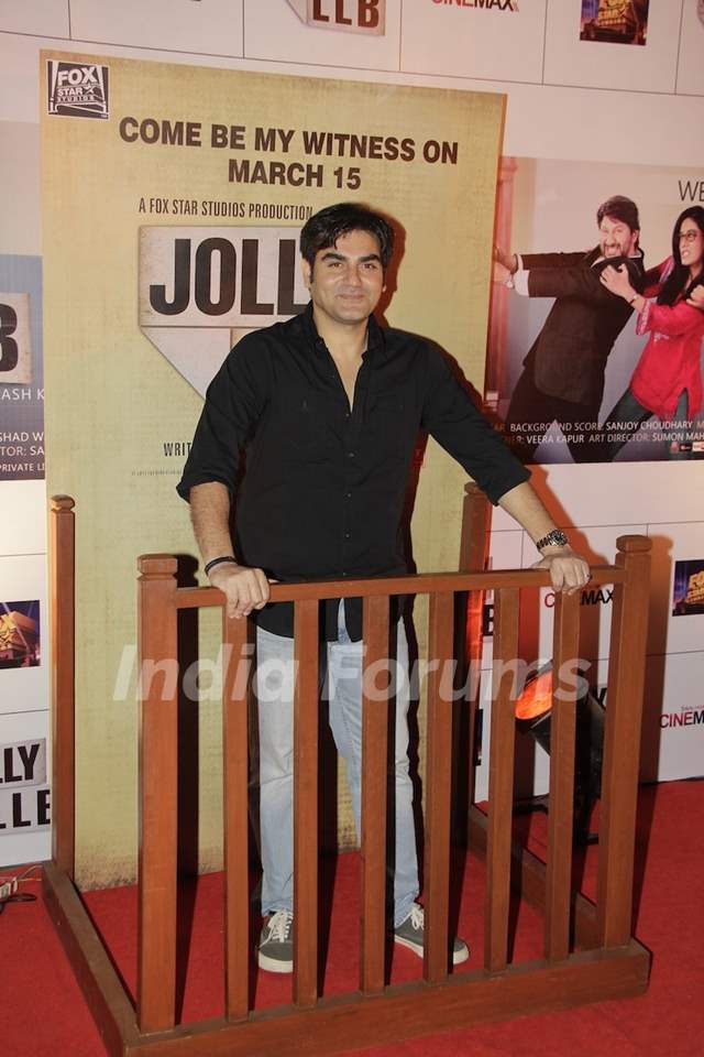 Arbaaz Khan At Premiere Of Movie Jolly LLB Photo