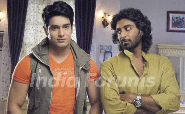 Abhishek Malik as Rahul and Rohit Khurana as Madhav in Khoobsurat