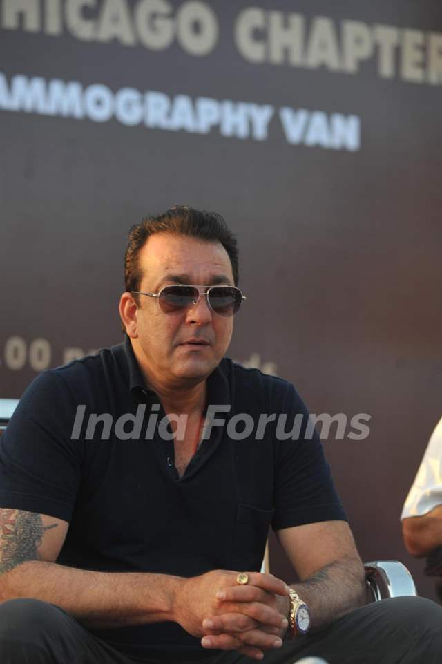 Sanjay Dutt inagurate Mobile Mammography Unit