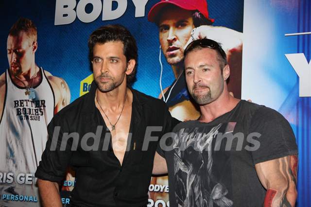 Hrithik Roshan unveils Krish Gethin's Book Guide To Your Best Body