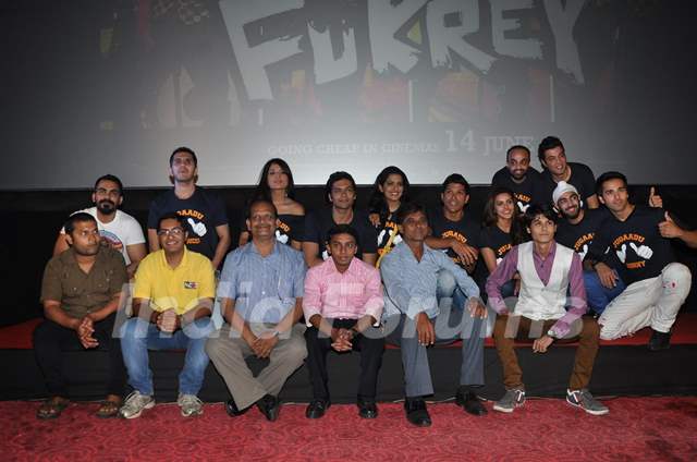 Farhan Akhtar Promotes Fukrey