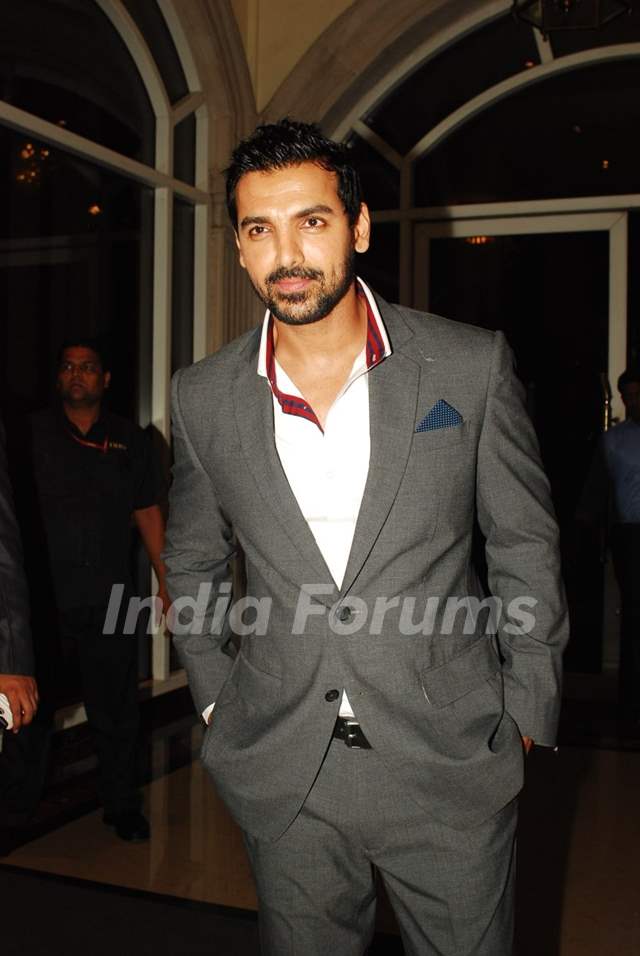 John Abraham at Lonely Planet Magazine India Travel Awards 2013