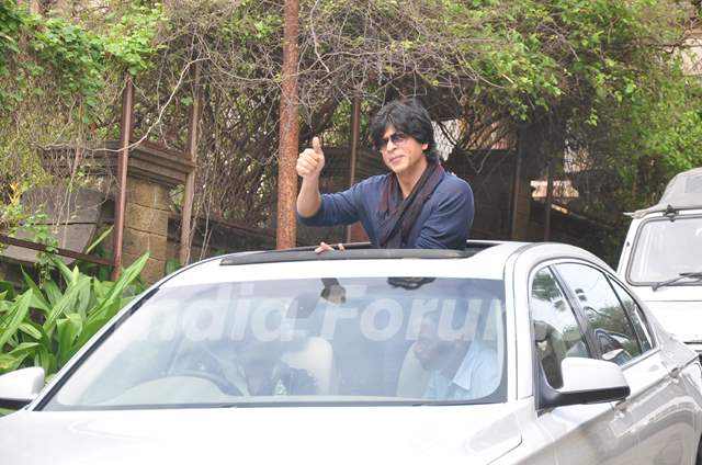 Ready Steady Po!-Shahrukh Khan at Chennai Express promotion