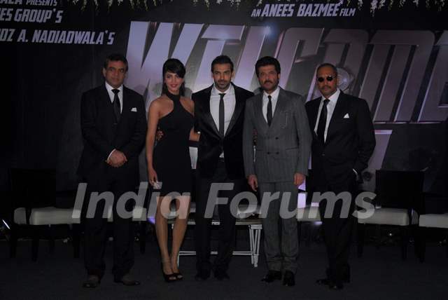 The cast of Welcome Back at the Movie Launch